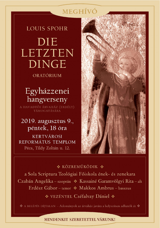 Egyházzenei hangverseny, Pécs 