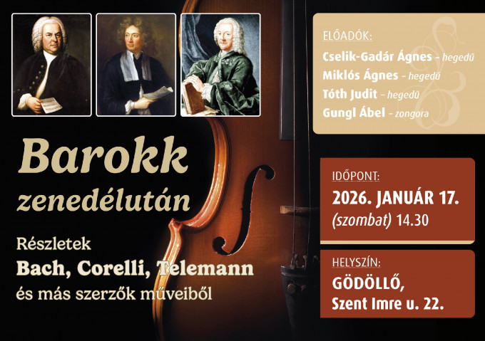 Barokk zenedélután - Gödöllőn