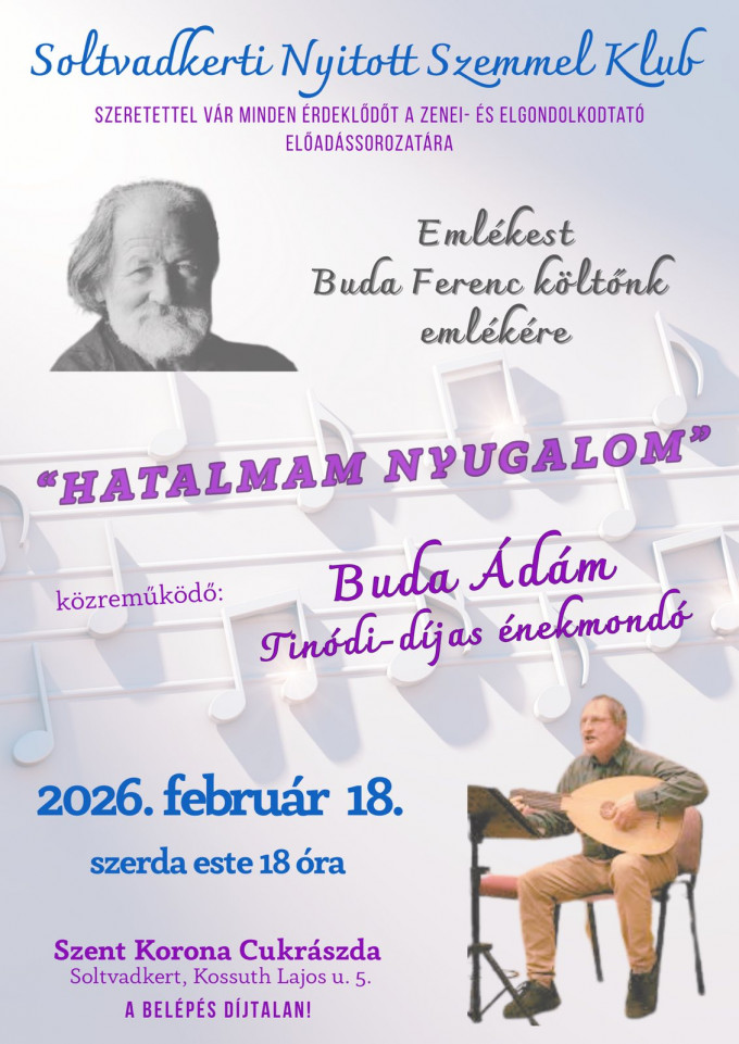 Buda Ferenc emlékest - Soltvadkerten